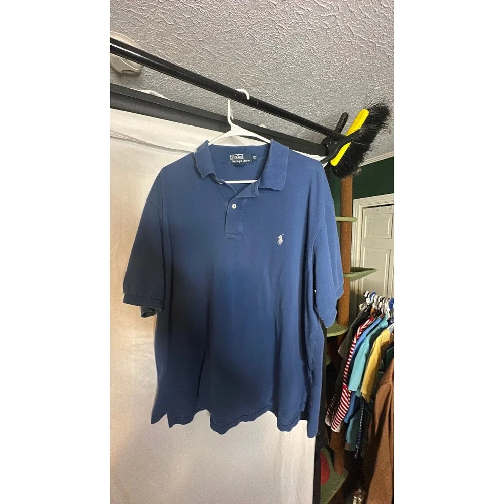 Polo Ralph Lauren blue with silver pony size 1XB Big 219